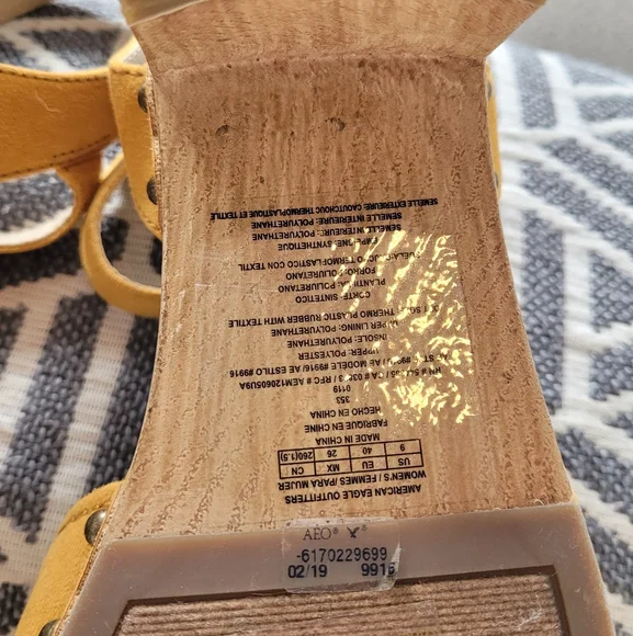 Mustard Yellow Clogs - Picture 7 of 8